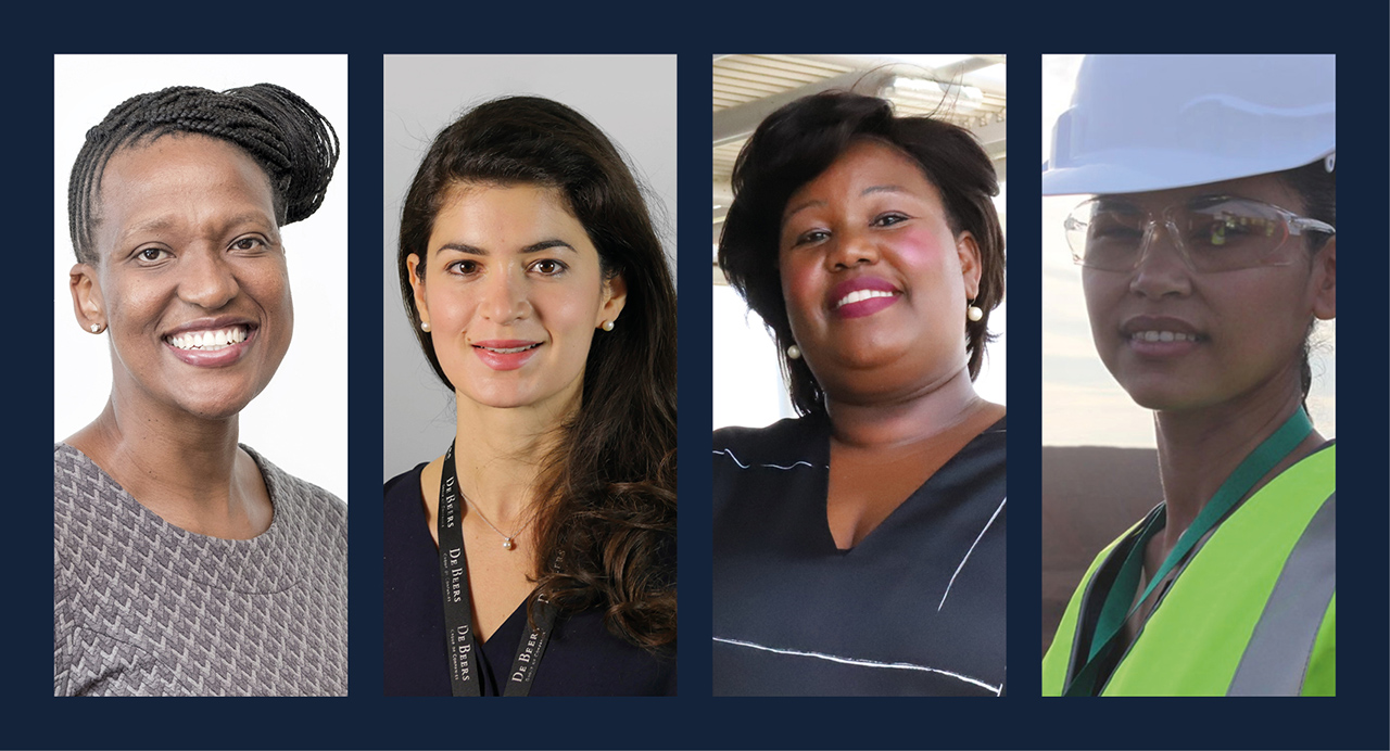 Four Inspirational Women Make Global Top 100 De Beers Group