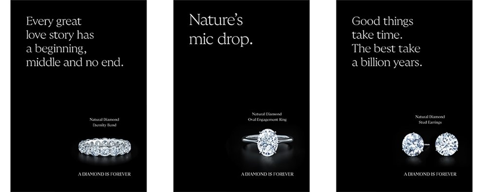 De Beers Group doubles down on natural diamonds with the return of the iconic ‘A Diamond is Forever’ category campaign