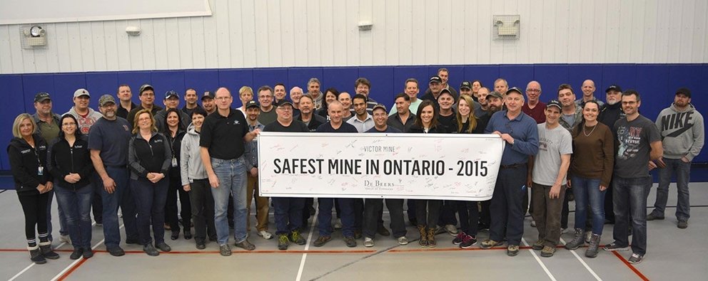 VICTOR MINE WINS JOHN T. RYAN NATIONAL SAFETY AWARD