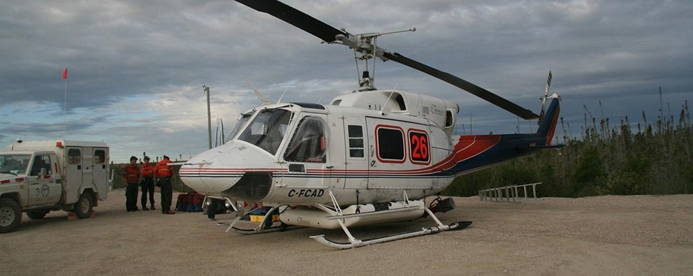 Quick action at victor mine helps fire fighters in Ontario