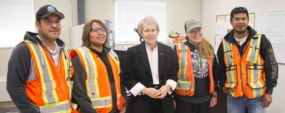 First Canadian woman in space visits Gahcho Kué mine