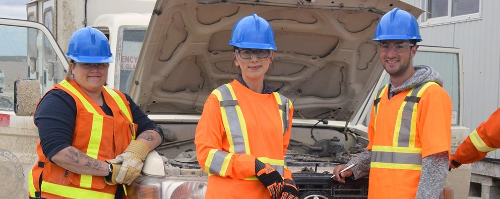 Students spend summer learning &amp; working at victor mine
