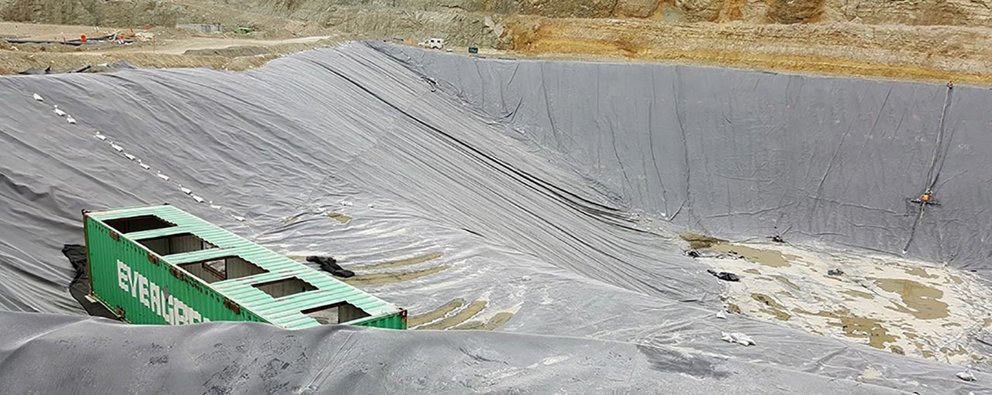 Unique water management pond a feat of engineering at victor mine