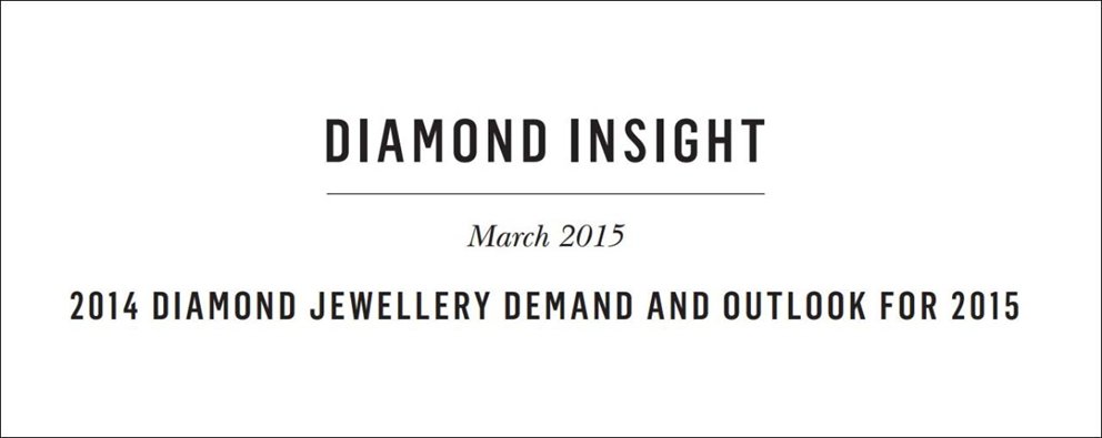 Global diamond jewellery demand up 3% in 2014 to new $81bn high