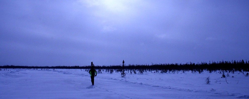 CFO runs ice road marathon in aid of youth suicide prevention