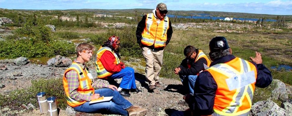 Combining Traditional Knowledge and modern environmental engineering at Snap Lake Mine workshop
