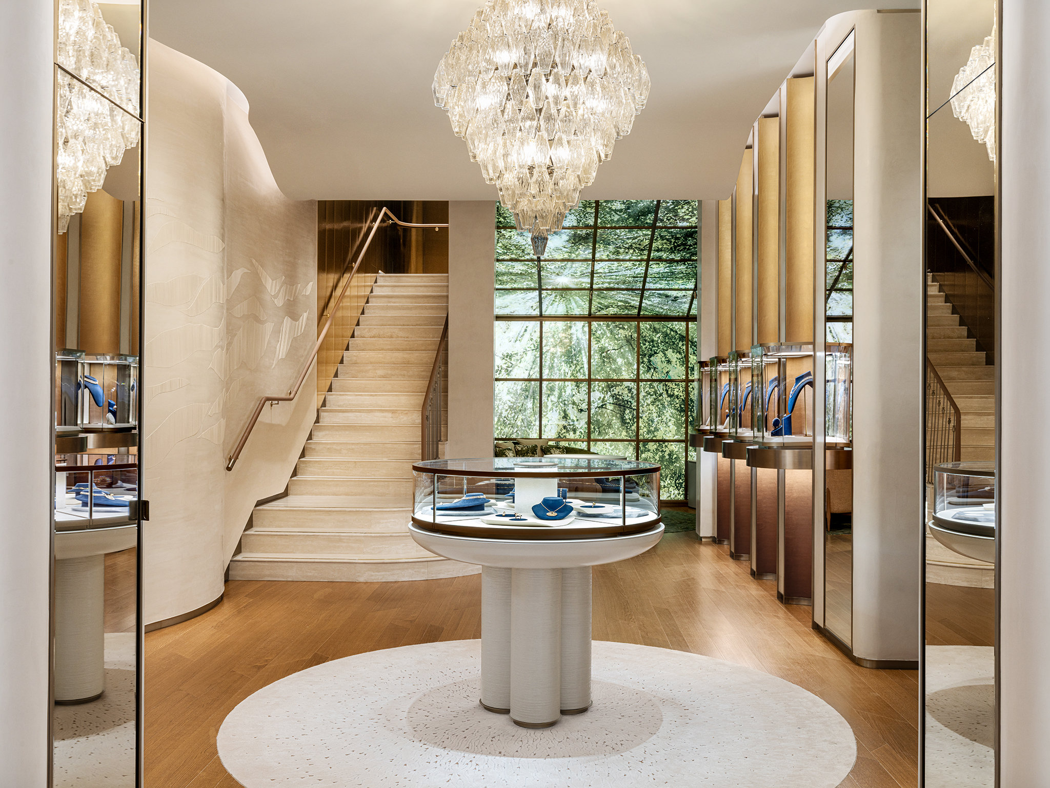 Paris flagship store interior