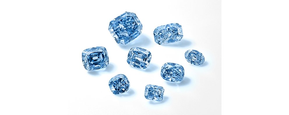 The De Beers Exceptional Blue Collection