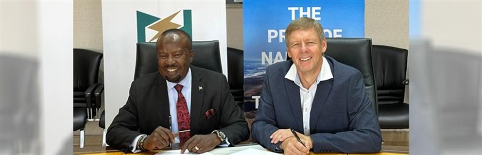 Namdeb and NamPower sign MoU to power operations with wind energy