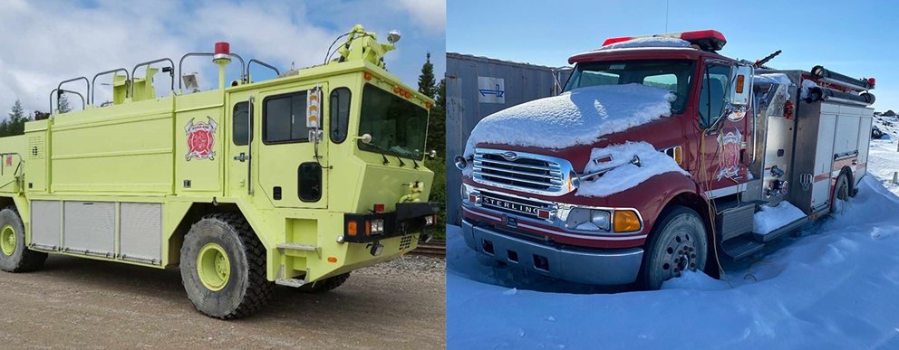 SUPRLUS VICTOR MINE EQUIPMENT DONATED TO JAMES BAY COMMUNITIES
